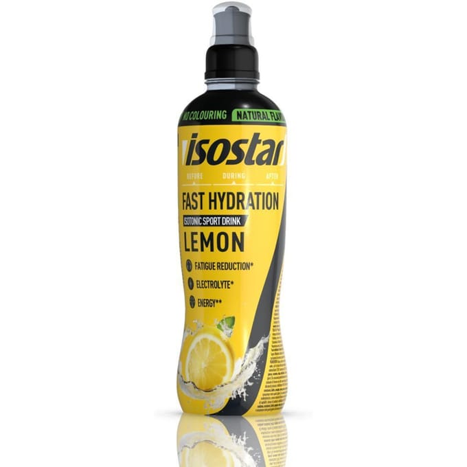 Isostar Fast hydration isotonic sport drink lemon 500 Milliliter
