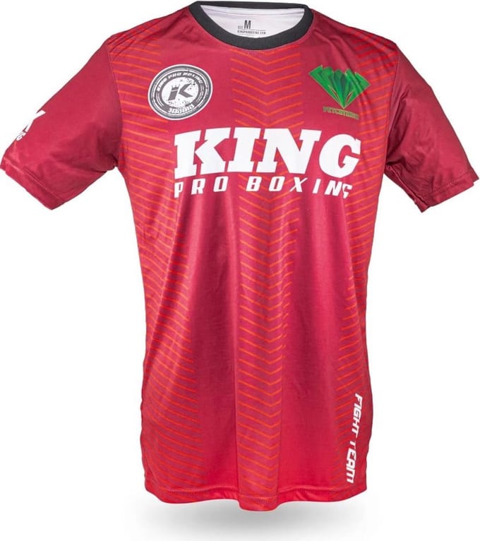 King Pro Boxing KPB Pryde 1 Performance Aero Dry T-Shirt Rood
