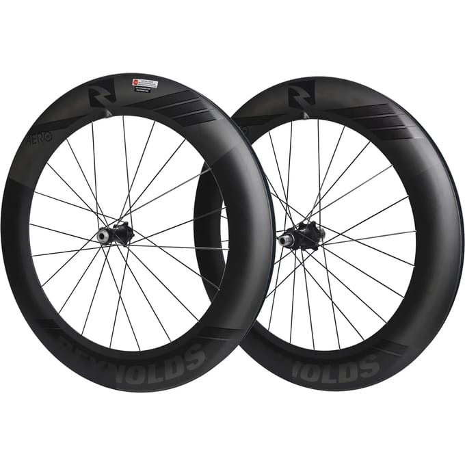 Paar tubeless schijfwielen Reynolds Aero80 Shimano