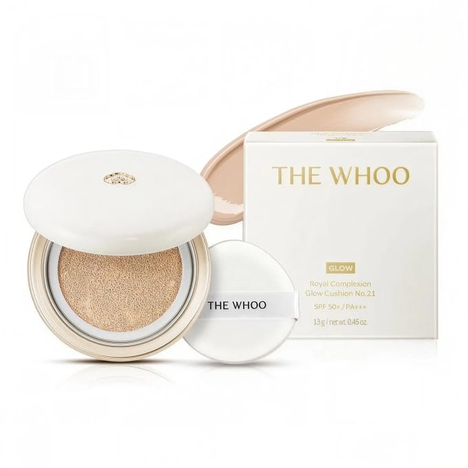 The Whoo Royal Complexion Glow Cushion No. 21 beige