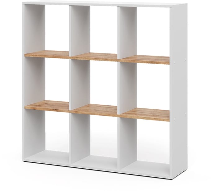 Vicco Nove Ruimteverdeler – 107.2 x 107.8 cm Eik wit/goud