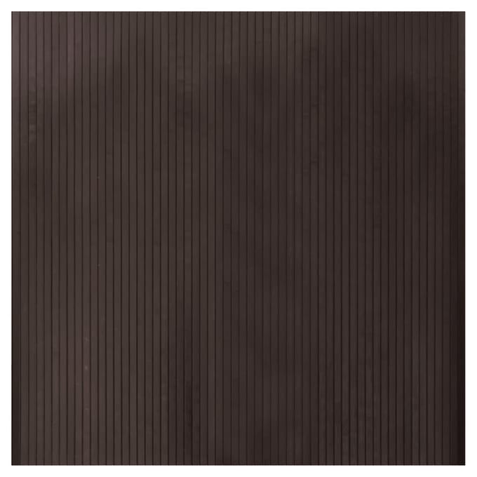 vidaXL - Vloerkleed - rechthoekig - 100x100 - cm - bamboe - donkerbruin