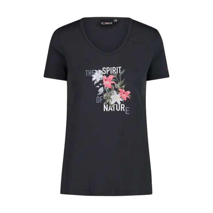 T-shirt van technische stof dames CMP