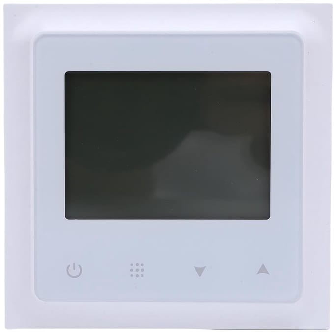 Slimme Thermostaat - Programmeerbare Regelaar - Comfortabel Wonen - Wifi Bediening - 10 x 10 x 7 cm - Wit