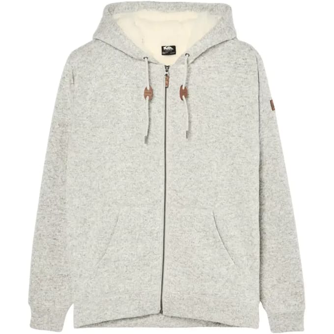 Sherpa hoodie met rits Quiksilver Keller