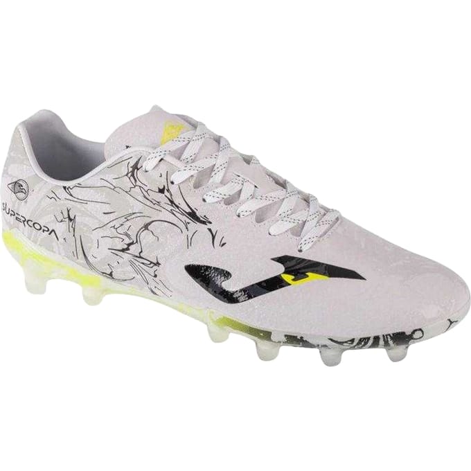 Joma Heren Super Copa Stevige Grond Voetbalschoenen (Wit)
