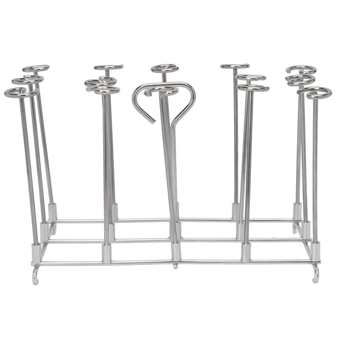 Friteuse Spiesstand Gelijkmatige Garing Roestbestendigheid RVS Verticale Spiesstand voor gray