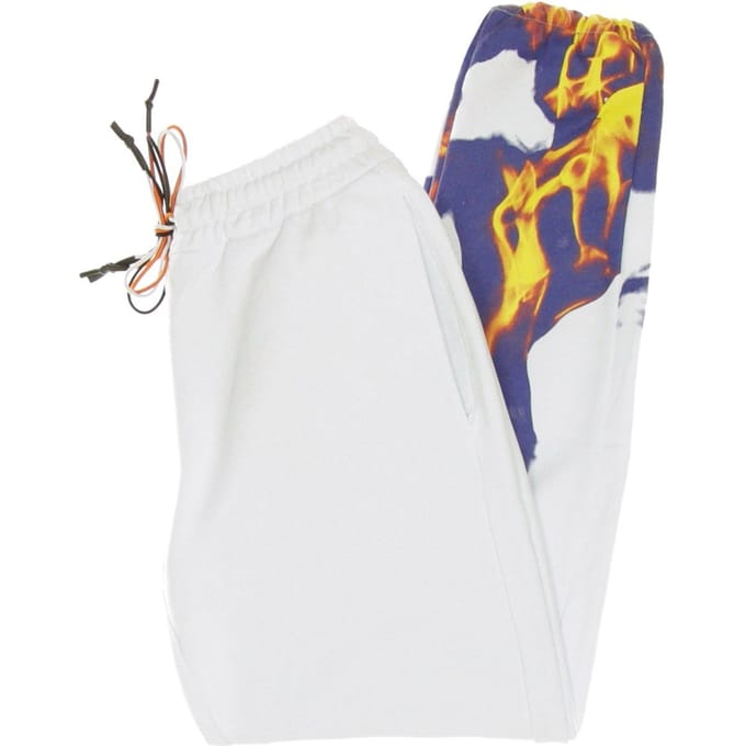Mannen ondergoed Multi Flames Wit