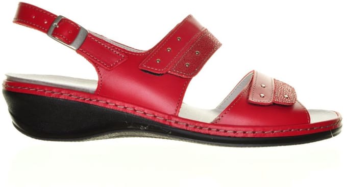 Hush Puppies Rode Geklede Sandaal maat 38