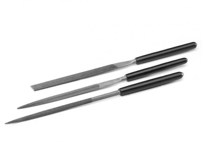 Tamiya 74046 Basic File Set (3pc) Gereedschap