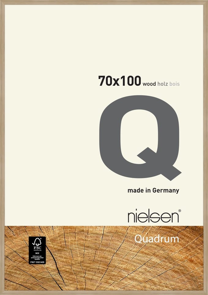 Nielsen Quadrum Houten Wissellijst Oak 70x100cm