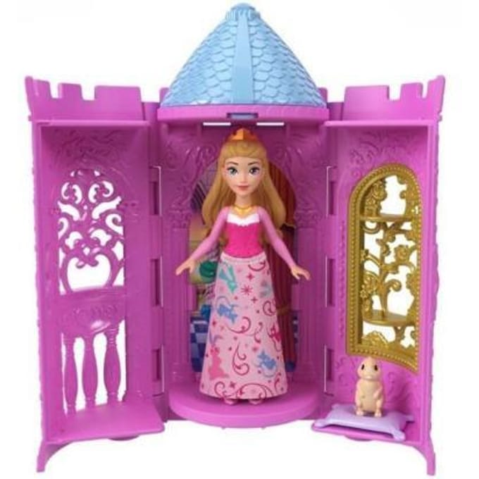 Mattel Disney Princess Tower Surprise Reveal - Blauw Tienerpoppen