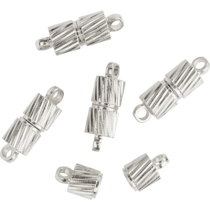 Magnetische sluiting, "Boog" zilver