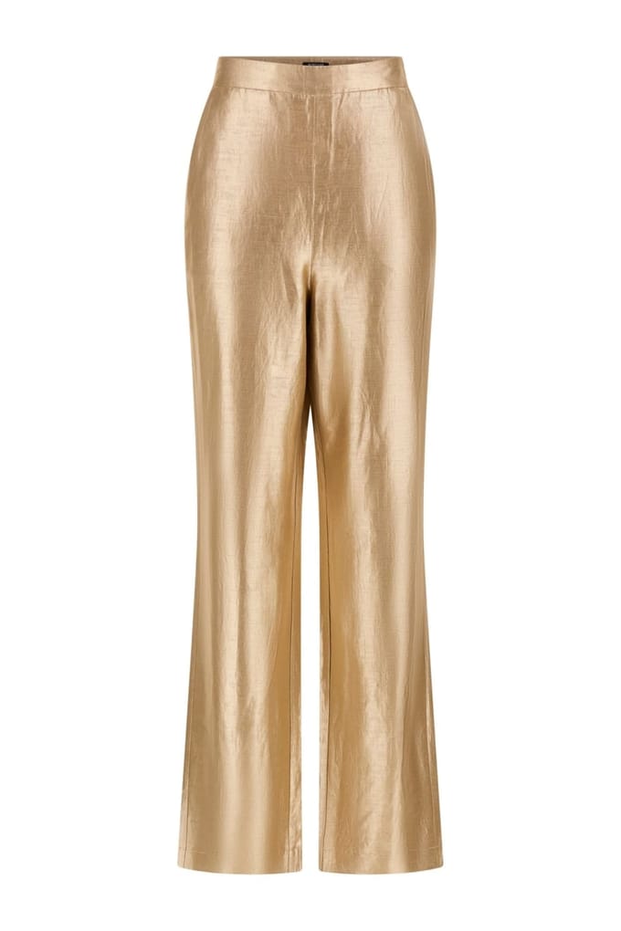 GUESS Shae Pant Bronze Taglia: 48 | Pantaloni da completo Outlet | Donna | Marrone