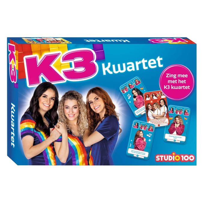 Studio 100 K3 Regenboog kwartet Bord- & kaartspellen