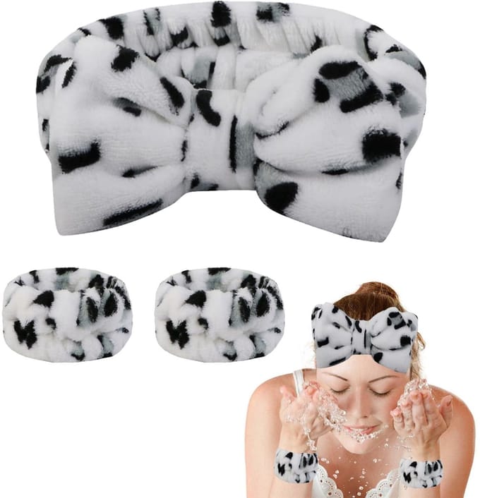 Cosensi - 3-Pack Elastische Hoofdbanden voor Gezichtsreiniging en Make-up