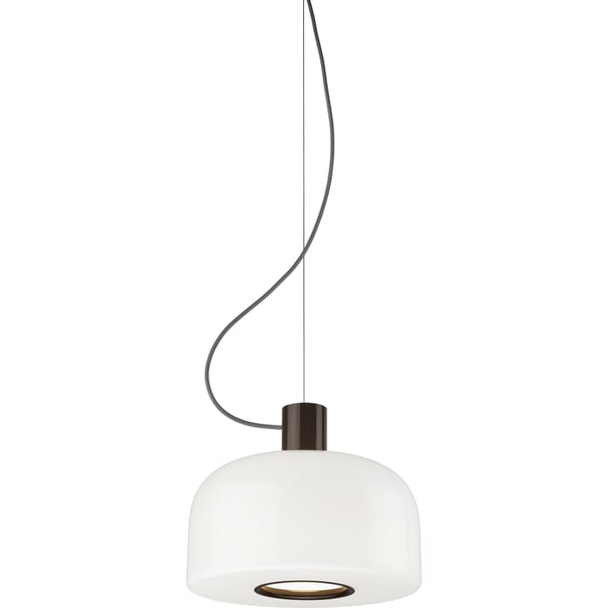 Flos Bellhop Glazen hanglamp - cioko (donkerbruin) - Ø 45 cm