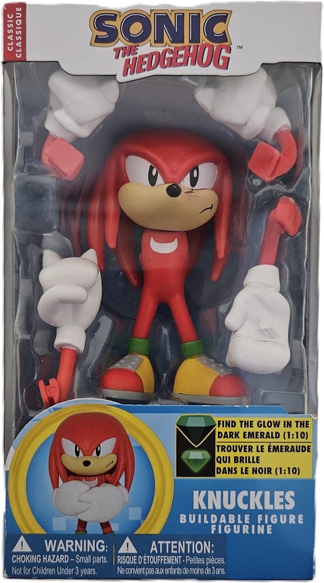 Just Toys Sonic the Hedgehog Knuckles buildable figure