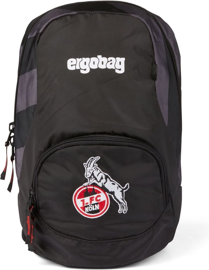 ergobag Vrije tijd rugzak Rugzak Ease Backpack 6L Domstürmbär Zwart