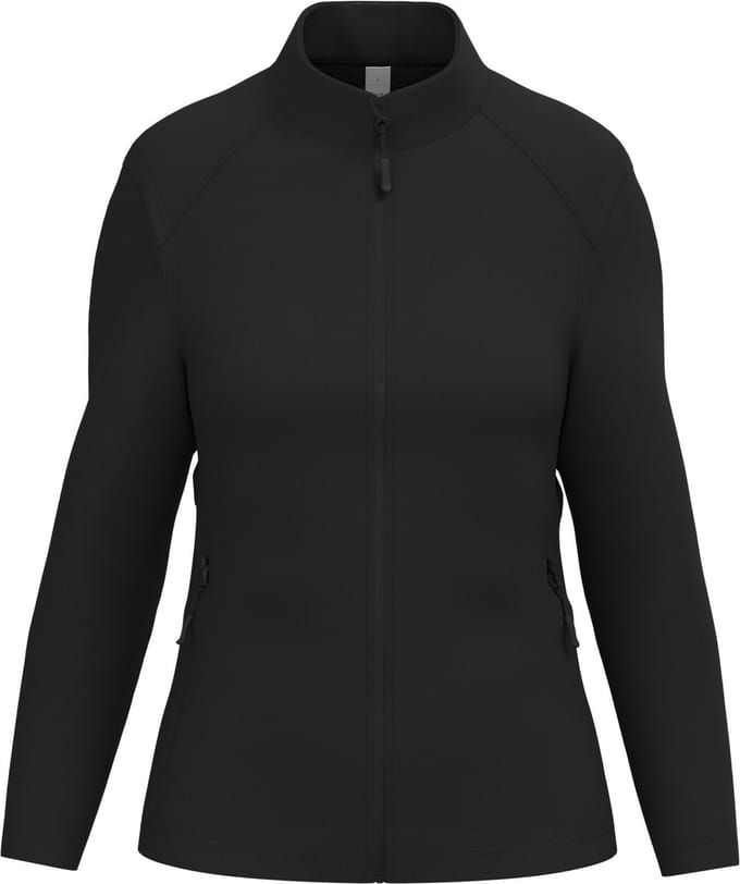 iDeal Basic Brand Dames Softshelljas 2 lagen IB411 - Ideal Black - S
