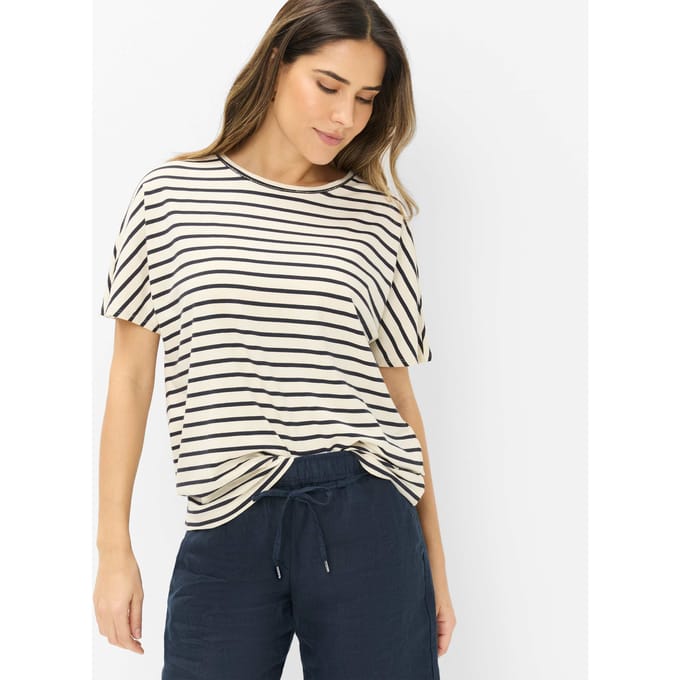 Brax Dames Shirt  Style CAELEN S navy, donkerblauw, maat 36