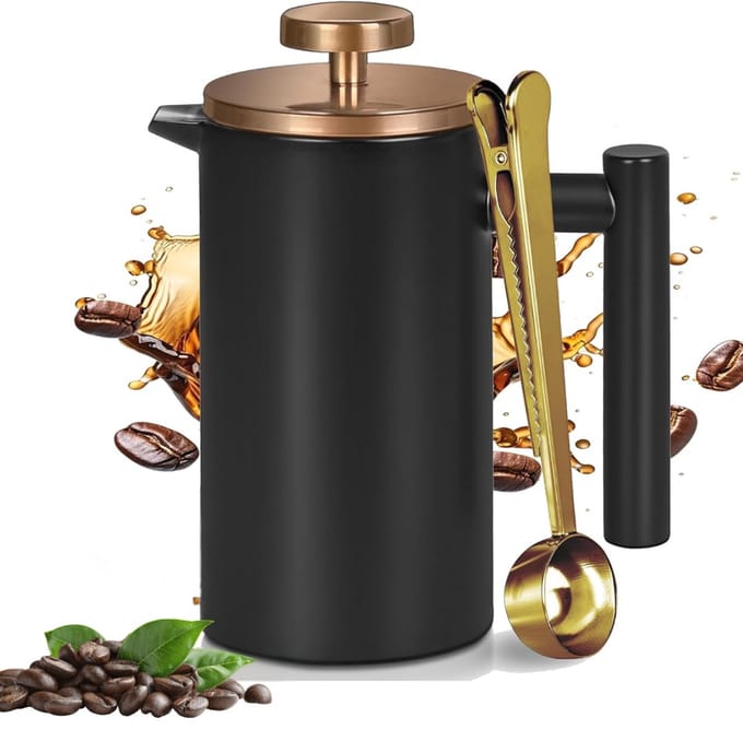 MRKK® French Press Koffiemaker - Koffiepers - Verse Koffie Maker