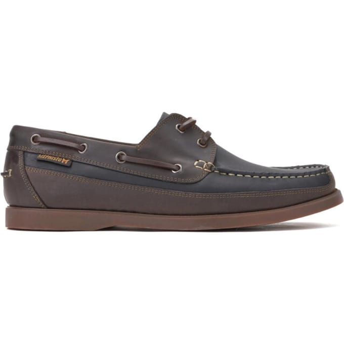 Mephisto Boating - heren veterschoen - zwart - maat 47.5 (EU) 12.5 (UK)