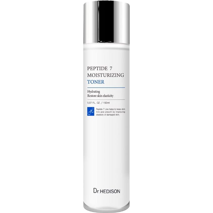 Dr. Hedison, Peptide 7, Hydraterend, Tonic Lotion, Voor Gezicht, 150 ml
