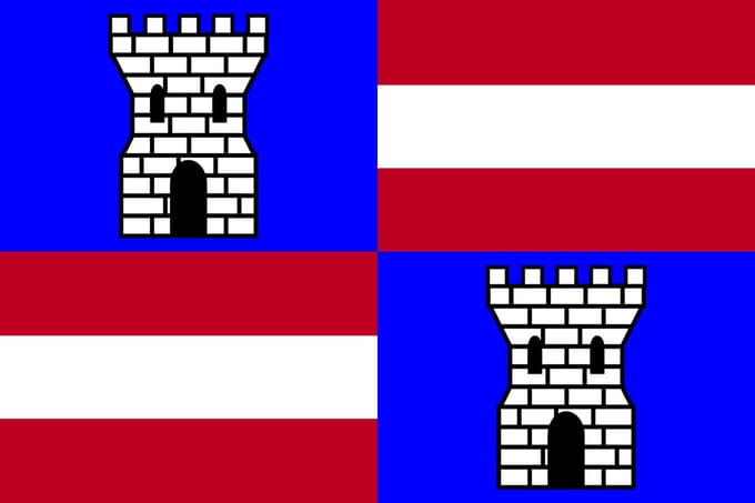 Vlag Paliseul 200x300cm