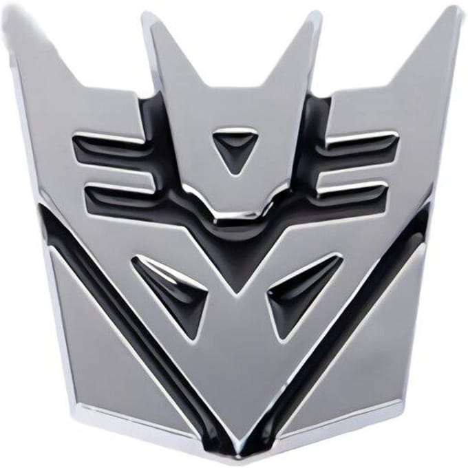 Autocollants de style de voiture 3D, décalcomanies avec Logo Autobots Cool, décoration de voiture de moto et de vélo A