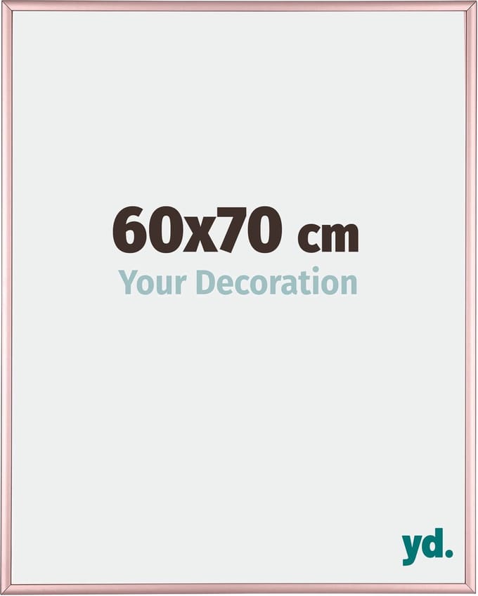 Your Decoration - Fotolijst 60x70 cm - Aluminium - Koper - Kent