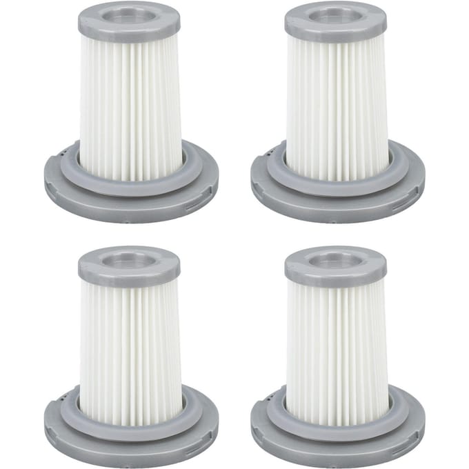 4 Stuks Stofzuigerfilter Draadloze Stofzuiger Vervangingsfilter voor Rowenta X‑Force Flex 8.60 white