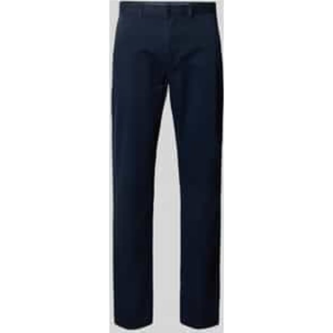 Relaxed fit broek van katoenmix