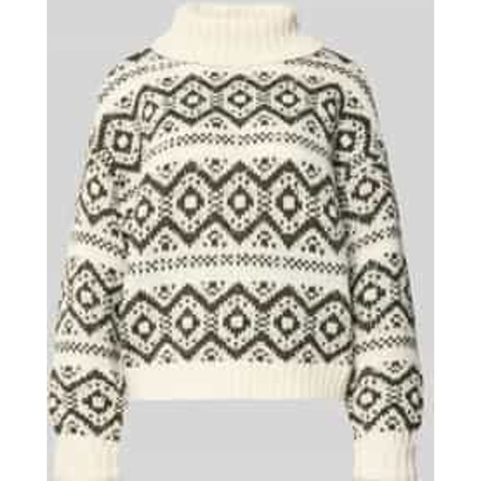 Regular fit coltrui met all-over motief, model 'CARIN'