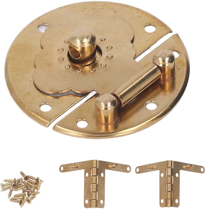 Dailygoods- Hasp Retro Antiek Koper - Decoratieve Hasp - Scharnier