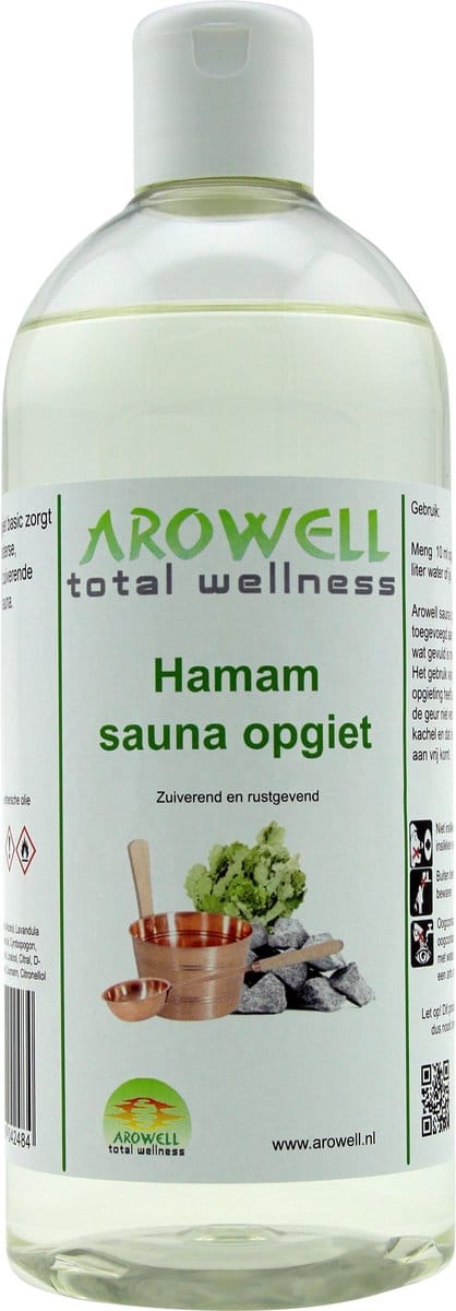 Arowell - Hamam sauna opgiet saunageur opgietconcentraat - 500 ml