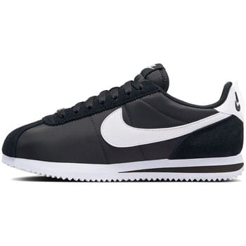 Nike Cortez Sneakers Dames - Zwart - Maat 38 - Leer
