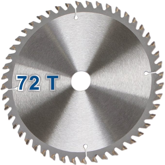 Scheppach Zaagblad 72T - Geschikt voor de PL75 - 210mm