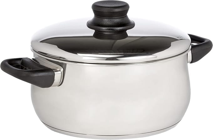 Fripan met Deksel 22 cm 4 Liter