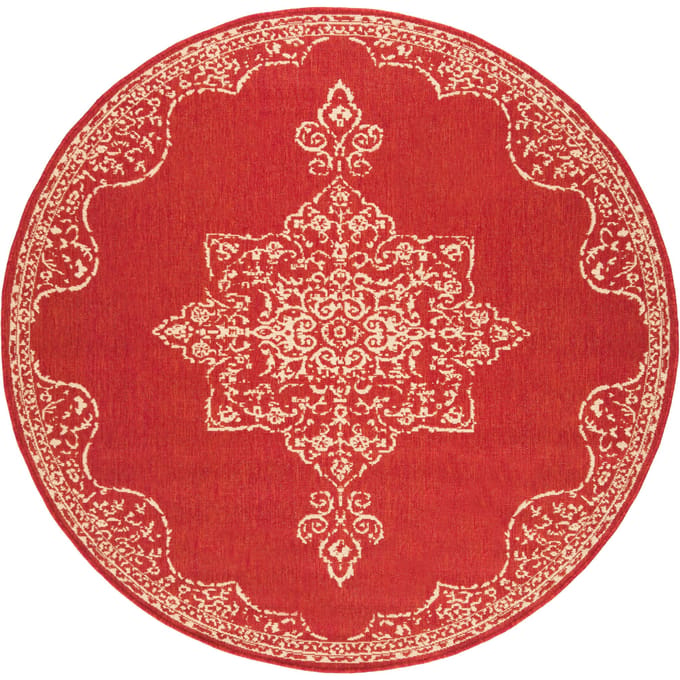 Buitenkleed Catriona Rond | Safavieh