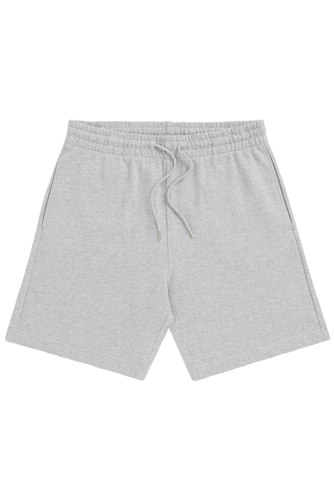 No Label Leeton Organic Cotton Grey Größe: L | Kurze Sporthosen Outlet | Herren | Grau