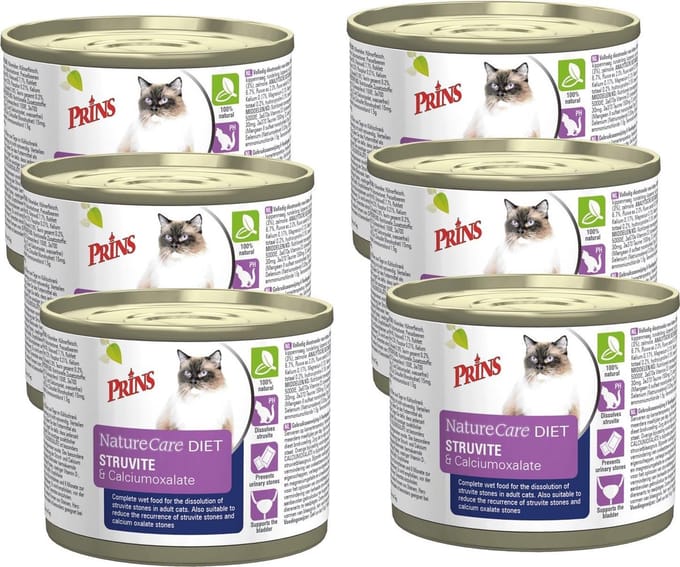 Prins NatureCare Cat Diet Struvite&calciumoxalate 6x0,2kg