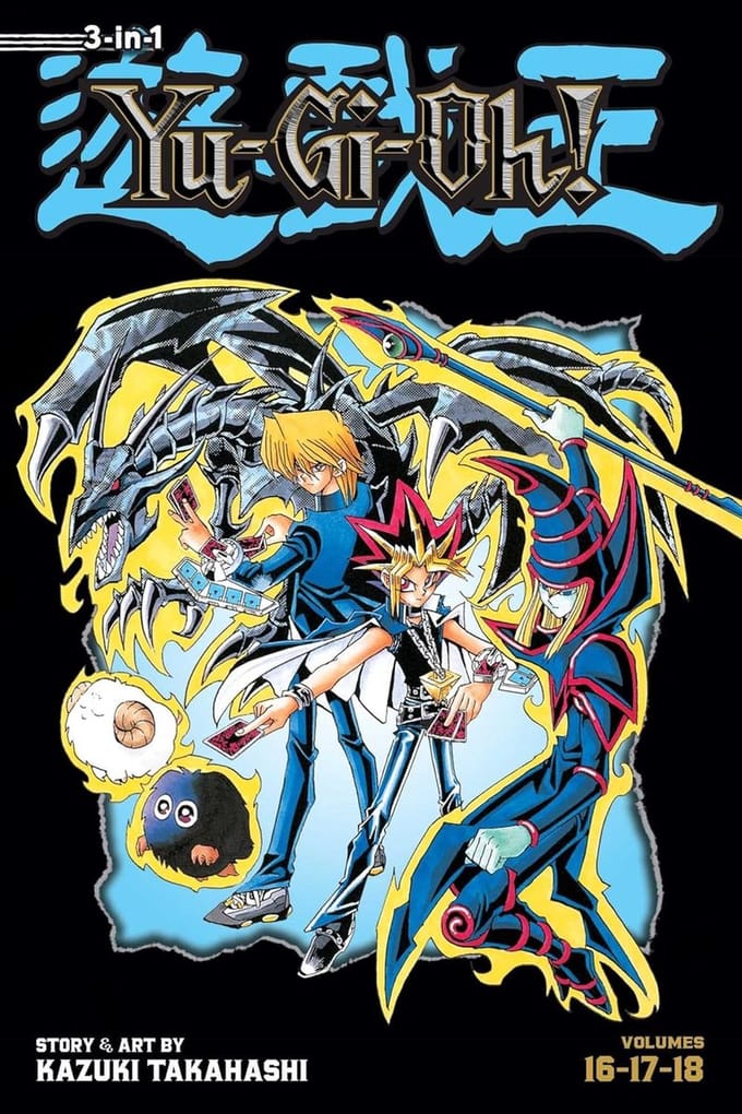 Yu-Gi-Oh! Manga 3-in-1 Editie: Deel 16, 17 & 18 - Complete Set Stripboeken