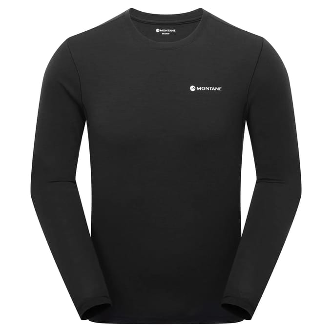 Montane Malli T-shirt Met Lange Mouwen Zwart S Man