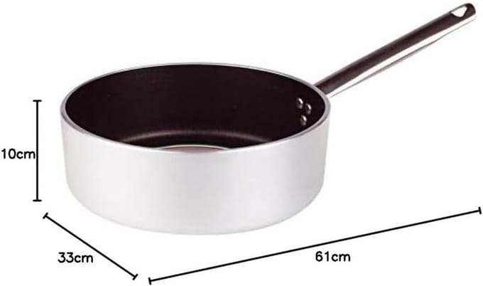 Aluminium Anti-aanbak Professional Braadpan 32 cm met Één Handvat