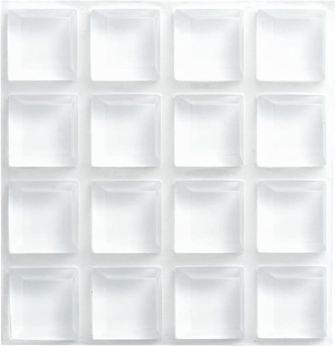 Transparante Rubber Deurstoppers - 16 Stuks Voor Keuken, Badkamer en Kantoor