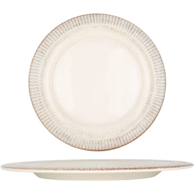 Bonna Dinerbord - Galata - Porselein - 30 cm - set van 6
