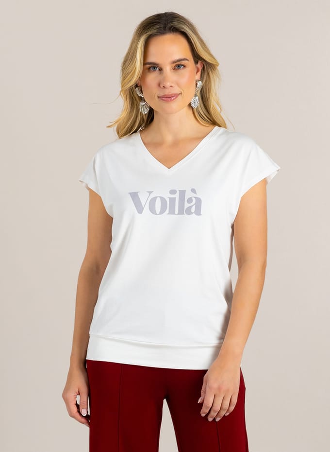 IVY BEAU Giovanca Tops - White - maat 42
