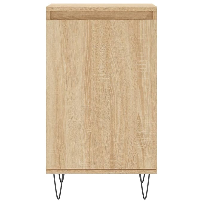 vidaXL - Dressoir - 40x35x70 - cm - bewerkt - hout - sonoma - eikenkleurig