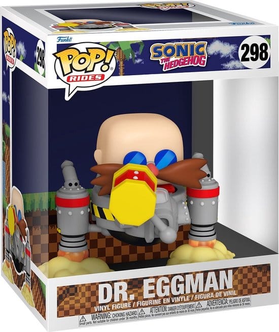 Pop Rides: Sonic - Dr. Eggman - Funko Pop #298